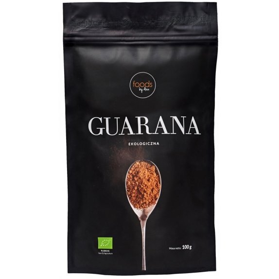 Guarana Bio 100 g Foods by Ann cena 37,35zł