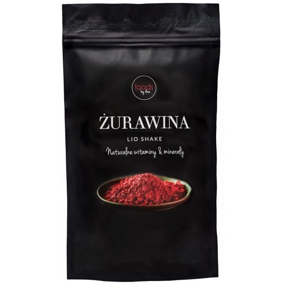 Shake żurawina LIO 50 g Foods by Ann cena 23,79zł