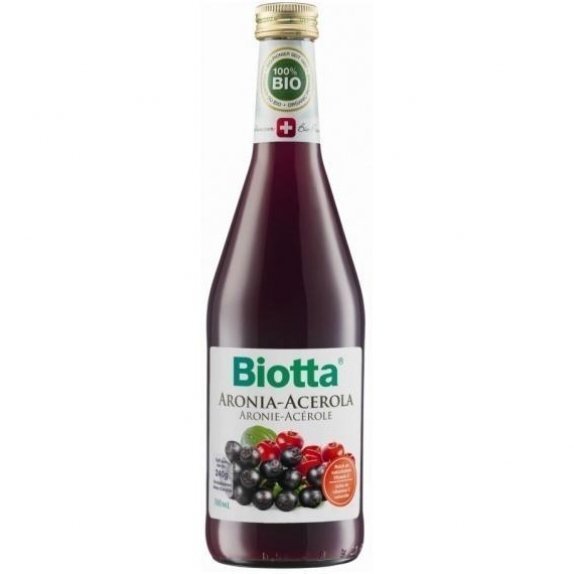 Biotta Aronia Acerola sok z aronii i aceroli 500 ml cena 20,63zł