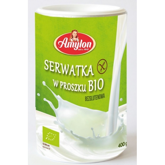 Serwatka w proszku bezglutenowa 400 g BIO Amylon cena 33,29zł