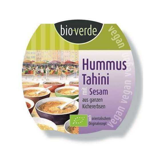 Hummus tahini 150 g Bio Verde cena 11,80zł