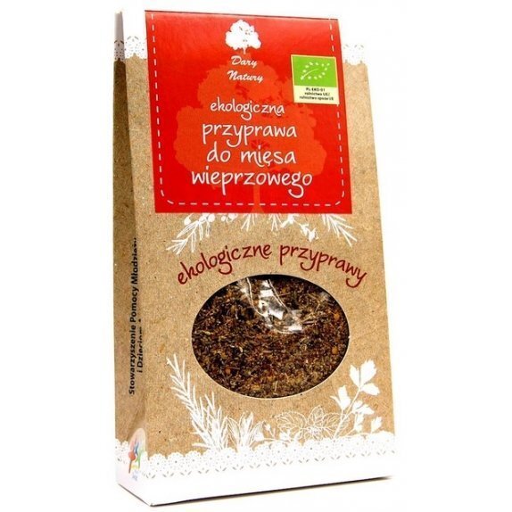 Przyprawa do mięsa wieprzowego 40 g BIO Dary Natury cena 6,79zł