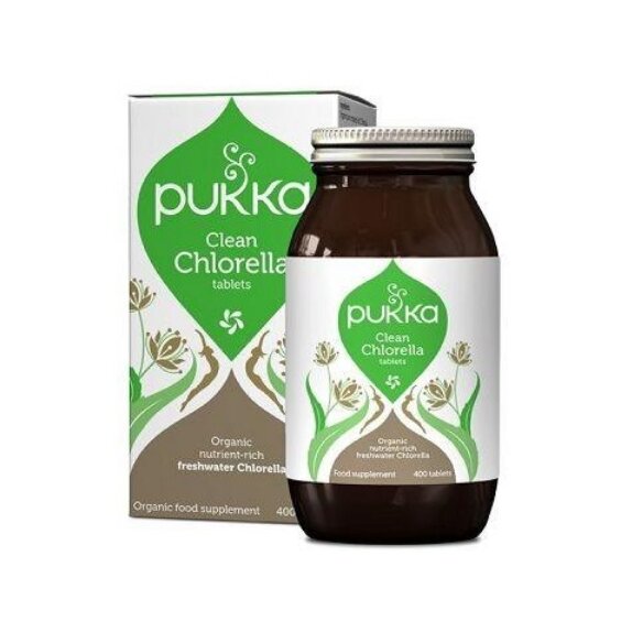 Pukka Clean Chlorella 400 tabletek cena 168,99zł