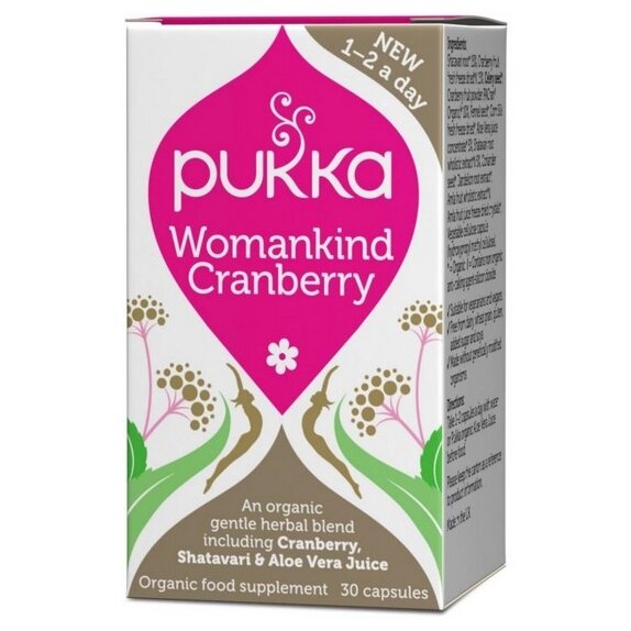 Pukka Womankind Cranberry Kobieta i Żurawina 30 kapsułek cena 94,35zł