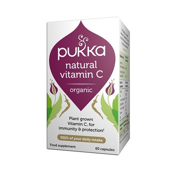 Pukka Naturalna Witamina C 60 kapsułek cena 86,99zł