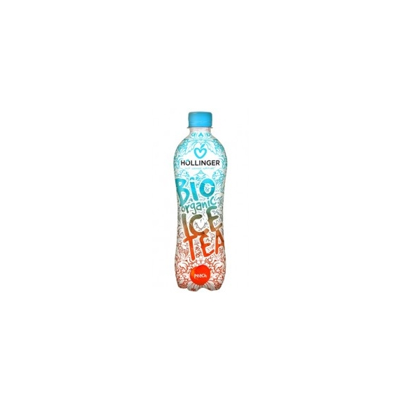 Napój ice tea o smaku brzoskwiniowym 500 ml BIO Hollinger cena 7,99zł