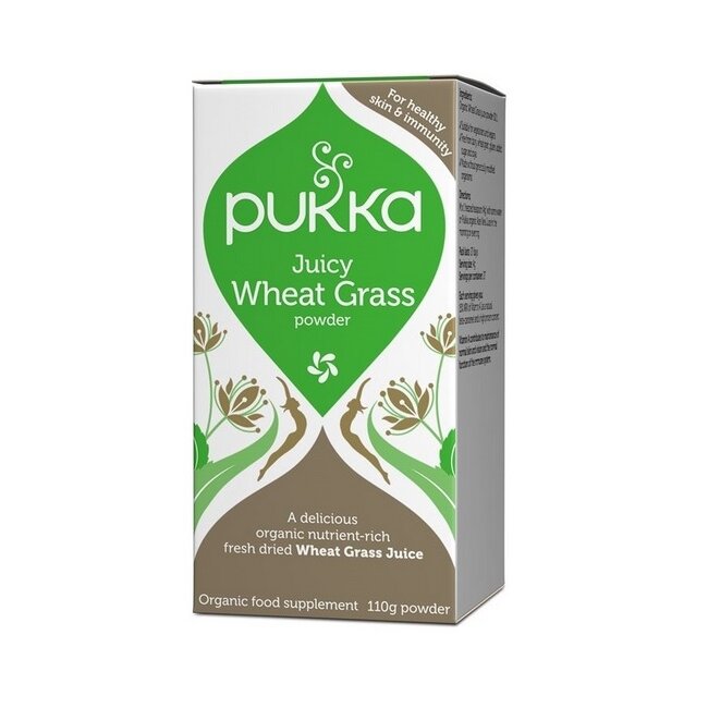 Pukka Juicy Wheat Grass Sok Z Trawy Pszenicznej W Proszku 110 G Cena 158 59zl Sklep Aleeko Pl