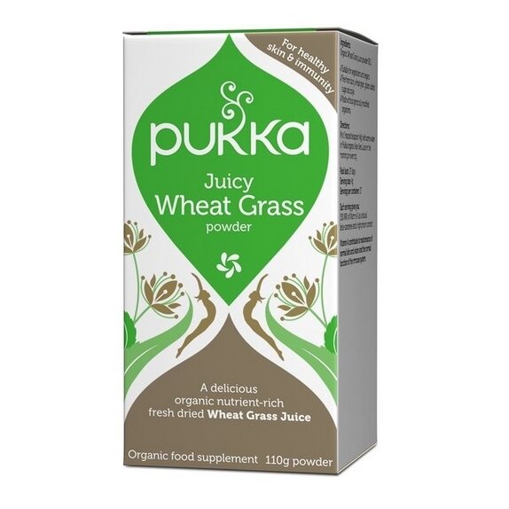 Pukka Juicy Wheat Grass Sok z Trawy pszenicznej w proszku 110 g cena 158,59zł