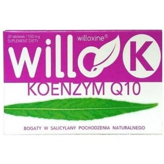 Willo K Koenzym Q10 30 tabletek Herba Pharm cena 20,11zł