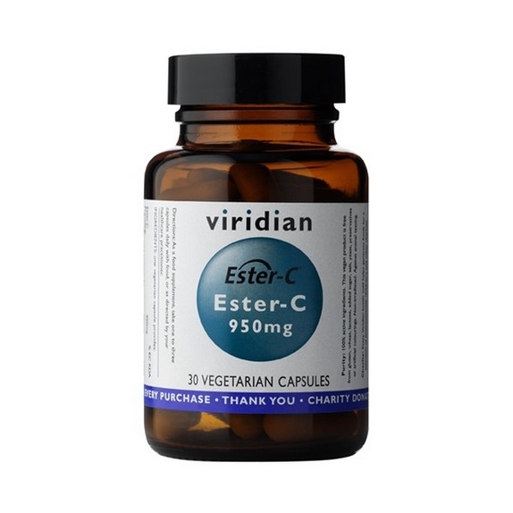 Viridian Ester C 950mg 30 kapsułek cena 55,99zł