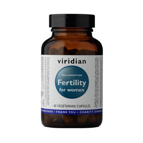 Viridian Fertility for women Płodność dla kobiet 60 kapsułek cena 84,50zł