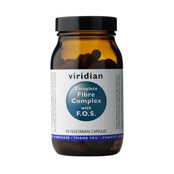 Viridian Fibre Complex with FOS błonnik 90 kapsułek cena 22,65$