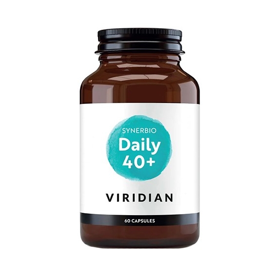 Viridian Flora Bakteryjna Synbiotyk 40+ 60 kapsułek cena €29,19