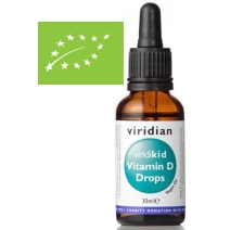 Viridian Viridikid Witamina D w kropelkach dla dzieci 30 ml