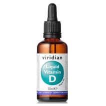 Viridian Witamina D (wegan) w płynie 50 ml