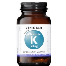 Viridian Witamina K 50 ug 30 kapsułek