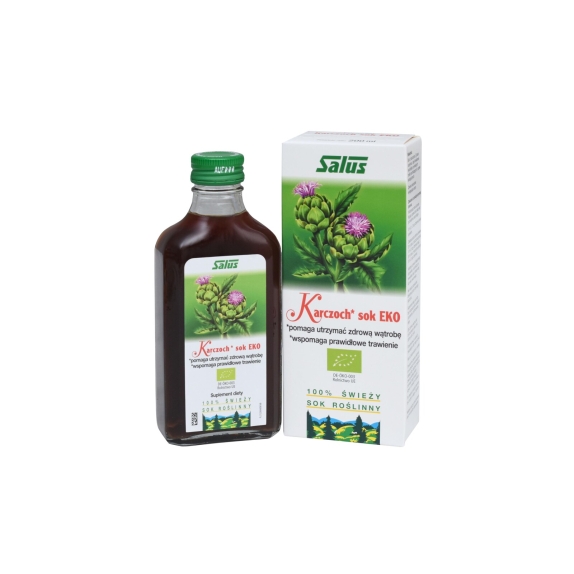 Salus sok z karczocha BIO 200 ml cena 8,82$