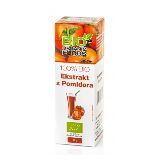 Ekstrakt z pomidora 100% BIO 60 g Bio Organic Foods cena 55,18zł