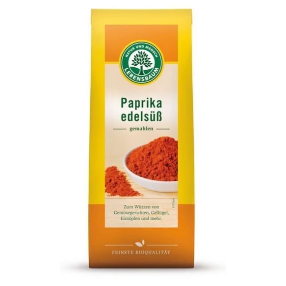 Papryka słodka mielona 50 g BIO Lebensbaum cena 11,39zł