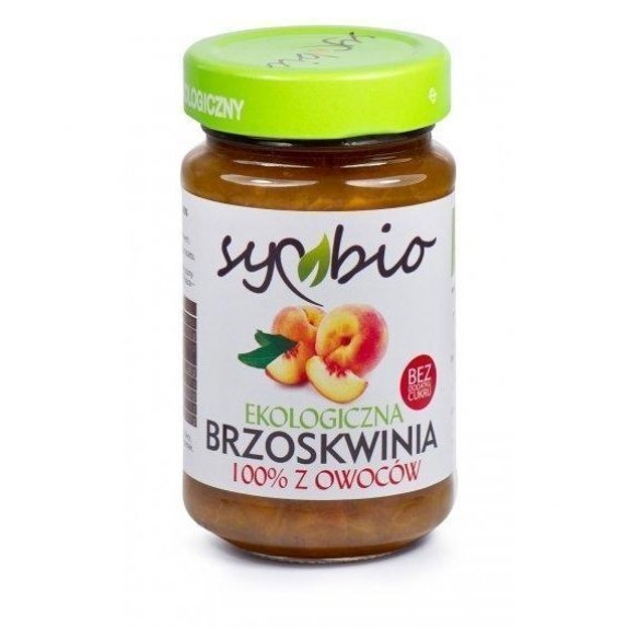 Dżem brzoskwiniowy 100% 250 g Symbio cena 12,08zł