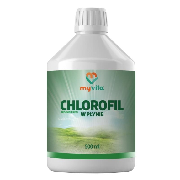MyVita Chlorofil w płynie 473 ml cena 17,33$
