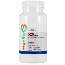 MyVita Witamina K2 MK-7 Max 200 mcg 120 tabletek