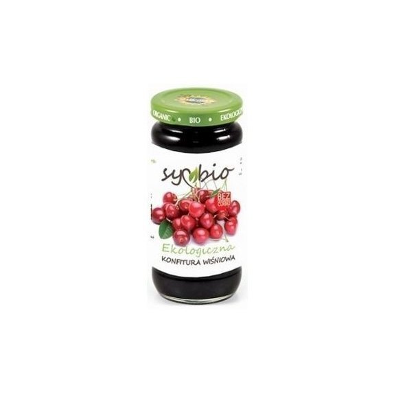 Konfitura wiśniowa bez cukru 230 g Symbio cena 7,79zł