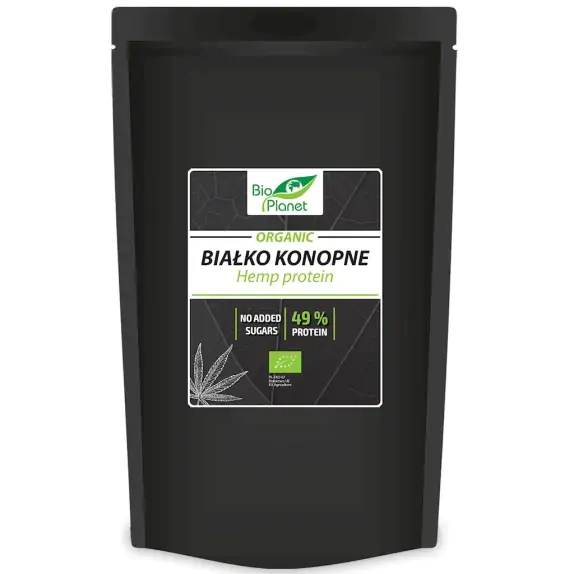 Białko konopne w proszku 500g BIO Bio Planet PROMOCJA! cena 24,65zł
