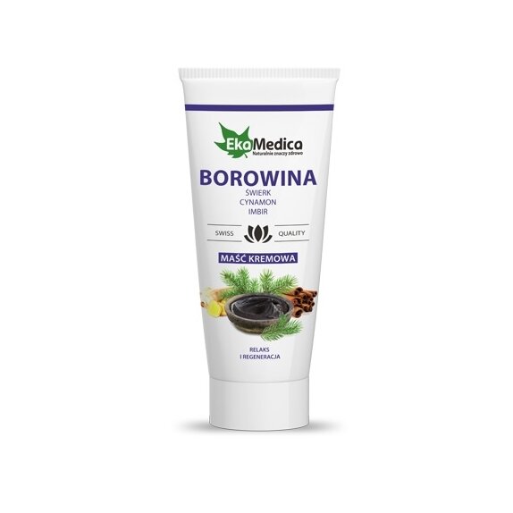 EkaMedica Maść kremowa Borowina 200 ml  cena 4,56$