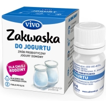 Żywe kultury bakterii do jogurtu 1 g (2 fiolki) Vivo