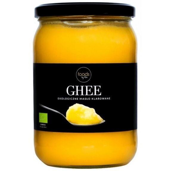Ekologiczne masło klarowane Ghee 500 g Foods by Ann cena 60,57zł