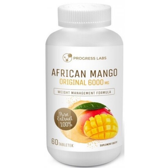 African Mango Premium Plus 6000 mg 60 tabletek Progress Labs cena 40,70zł