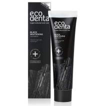 Ecodenta pasta do zębów Black Whitening bez fluoru 100 ml