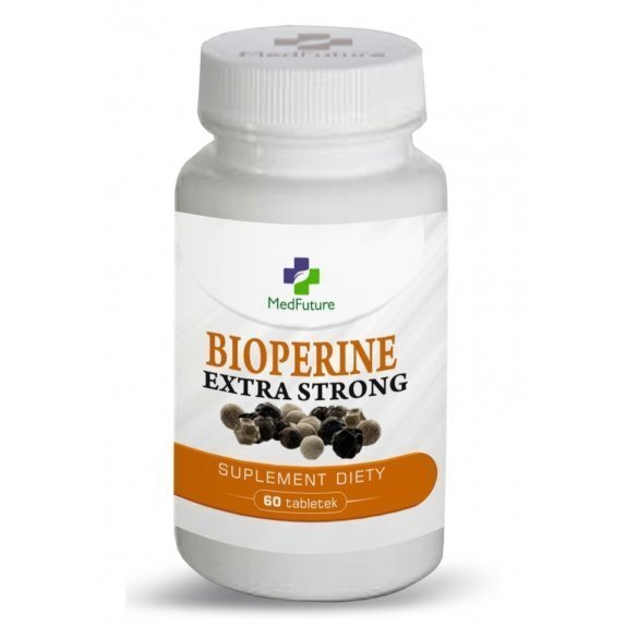 Bioperine extra strong 60 tabletek Medfuture cena 39,35zł
