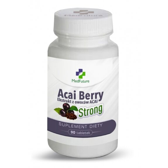Acai berry strong 90 tabletek Medfuture cena 27,19zł