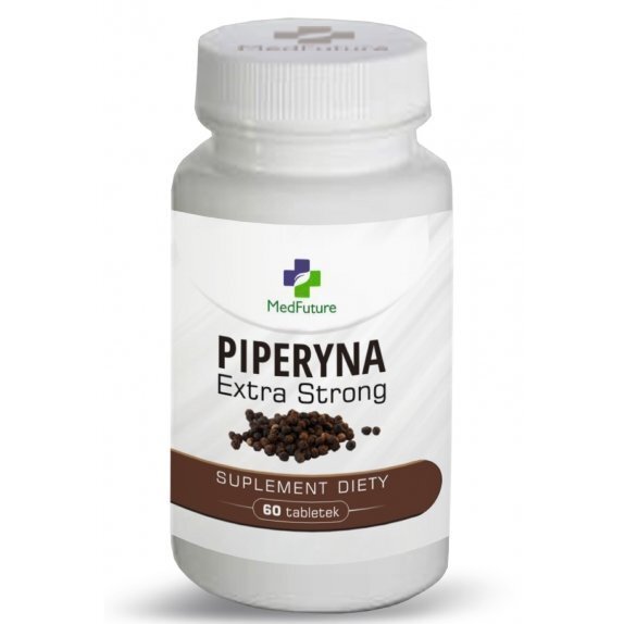Piperyna Extra Strong 60 tabletek Medfuture cena 24,45zł