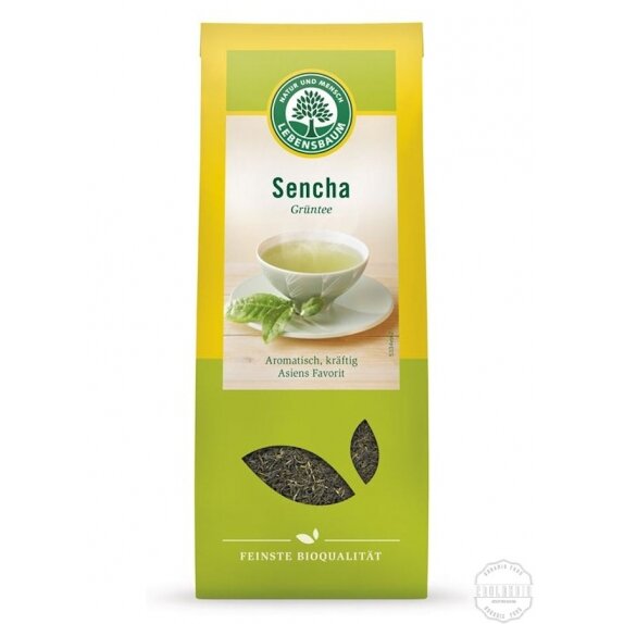 Herbata zielona sencha 75g BIO Lebensbaum  cena €3,93