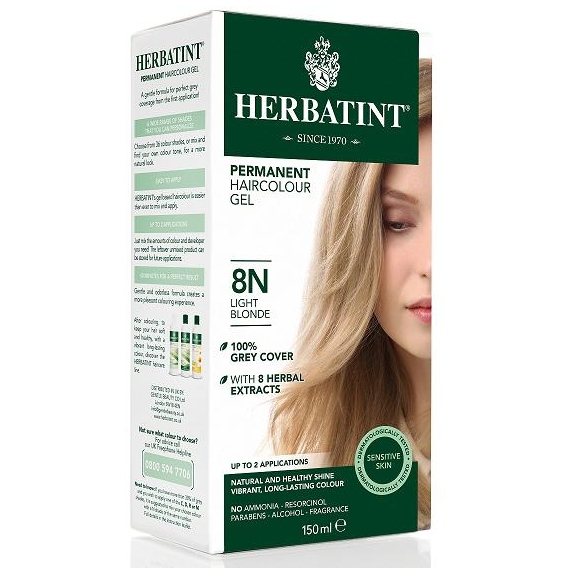 Farba 8N jasny blond 150 ml Herbatint  cena 52,69zł