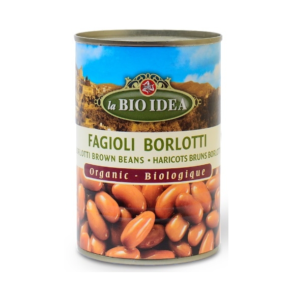 Fasolka borlotti w puszce 400 g (240 g) BIO La Bio Idea cena 8,35zł