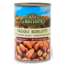 Fasolka borlotti w puszce 400 g (240 g) BIO La Bio Idea