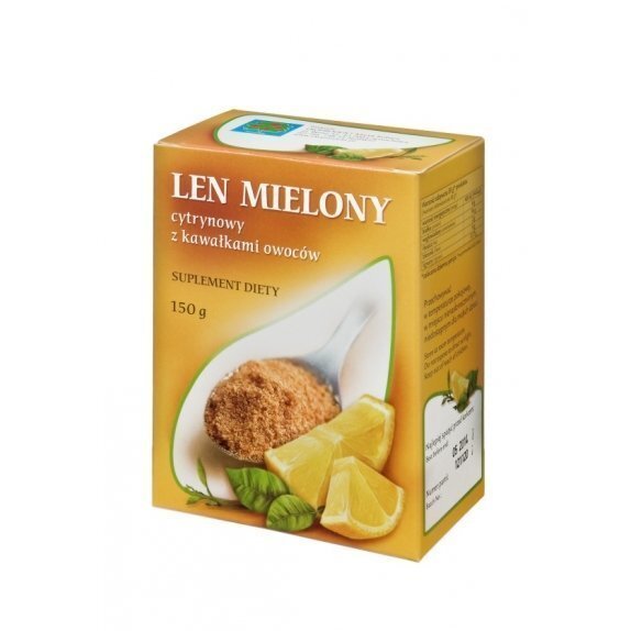 Len mielony o smaku cytrynowym 150 g Ekoprodukt cena 5,70zł