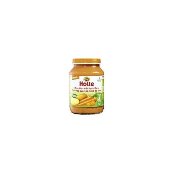 Danie marchewka i ziemniaki od 4 miesiąca 190 g Holle cena 5,75zł