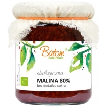 Malina 80% bez cukru 260 g BIO Batom