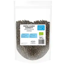 Pieprz czarny ziarnisty 500 g BIO Horeca cena 74,59zł