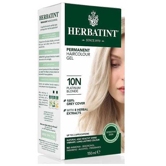 Farba 10N platynowy blond 150 ml Herbatint  cena 14,23$