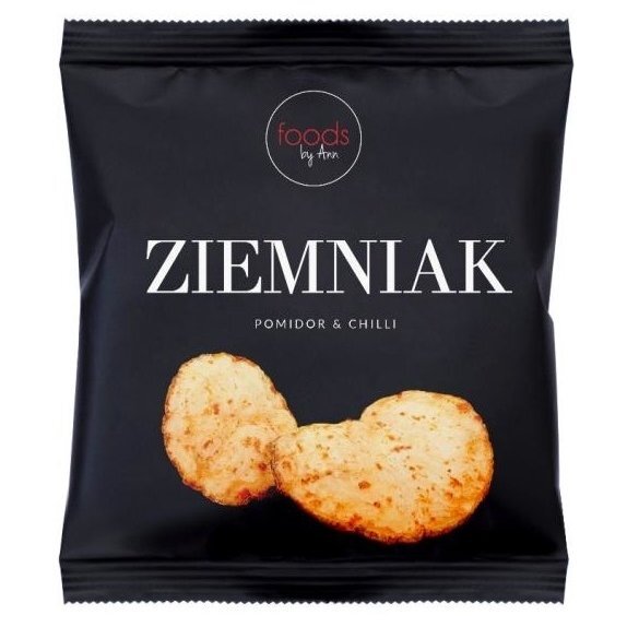 Chipsy ziemniak wędzona papryka cebula 18 g Foods by Ann cena 4,09zł