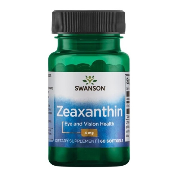 Swanson zeaksantyna omniXan 4 mg 60 kapsułek cena 44,90zł