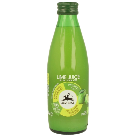 Sok z limonki 250 ml BIO Alce Nero cena 3,51$