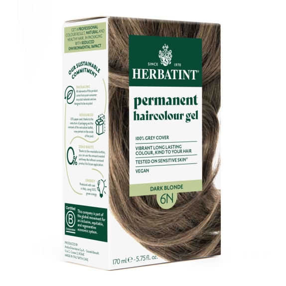 Herbatint Farba 6N ciemny blond 170 ml cena 52,69zł