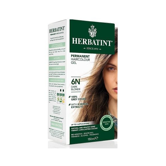 Farba 6N ciemny blond 150 ml Herbatint  cena 52,69zł